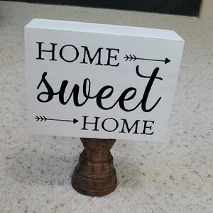 Hobby Lobby Table Decor with Wooden Base